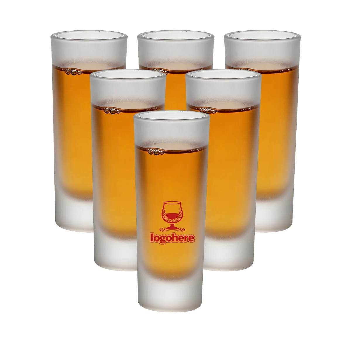 Personalized Frosted Shot Glass 1