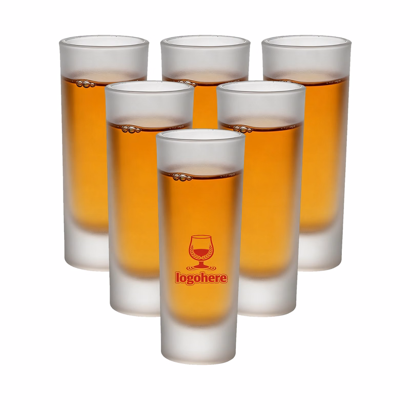 Personalized Frosted Shot Glass