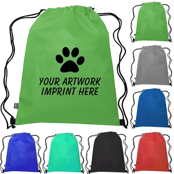 Non-Woven 100% RPET Sports Drawstring Bag 1