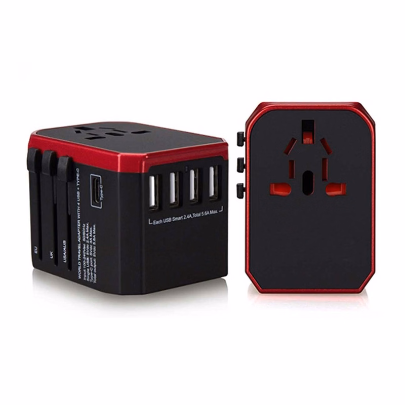 5 USB Ports Universal Plug Adapter