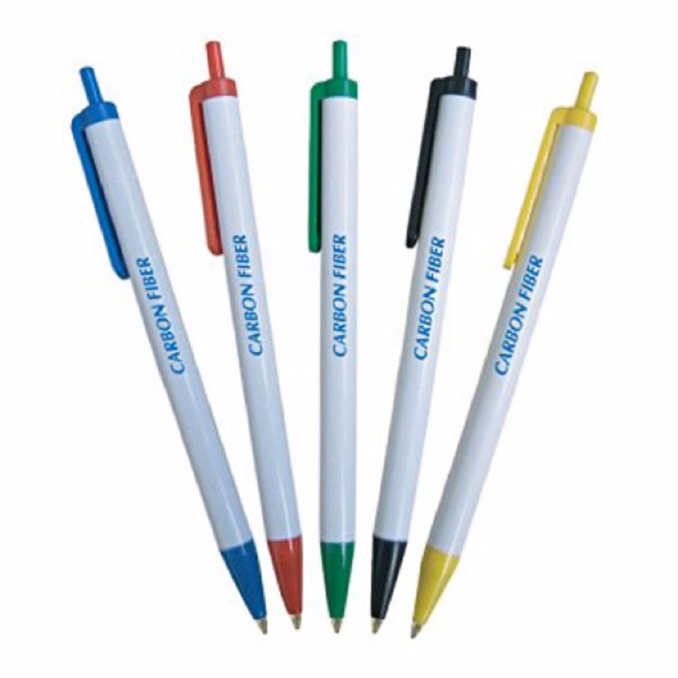 White Barrel w/ Color Tip And Trim Pen(3 Working Days)