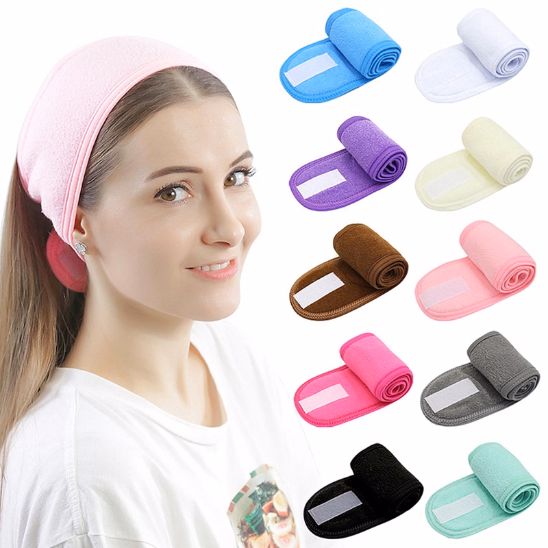 Adjustable Face Wash Headband