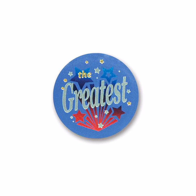 The Greatest Buttons - Blue 2"