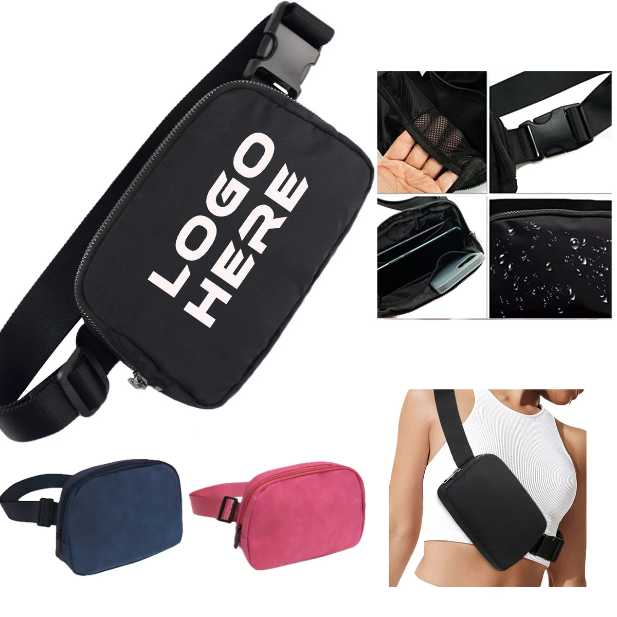 Waterproof Belt Bag Fanny Pack 1