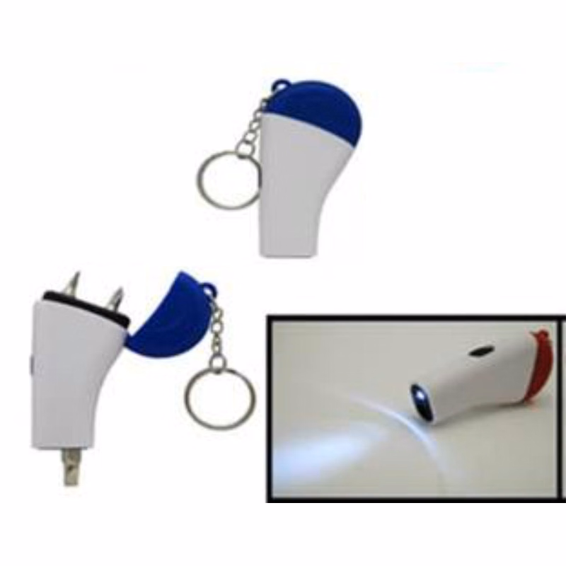 LED Screwdriver Key Chain