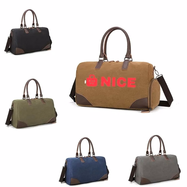 Handheld Canvas Travel Bag for Work, School and Travel
