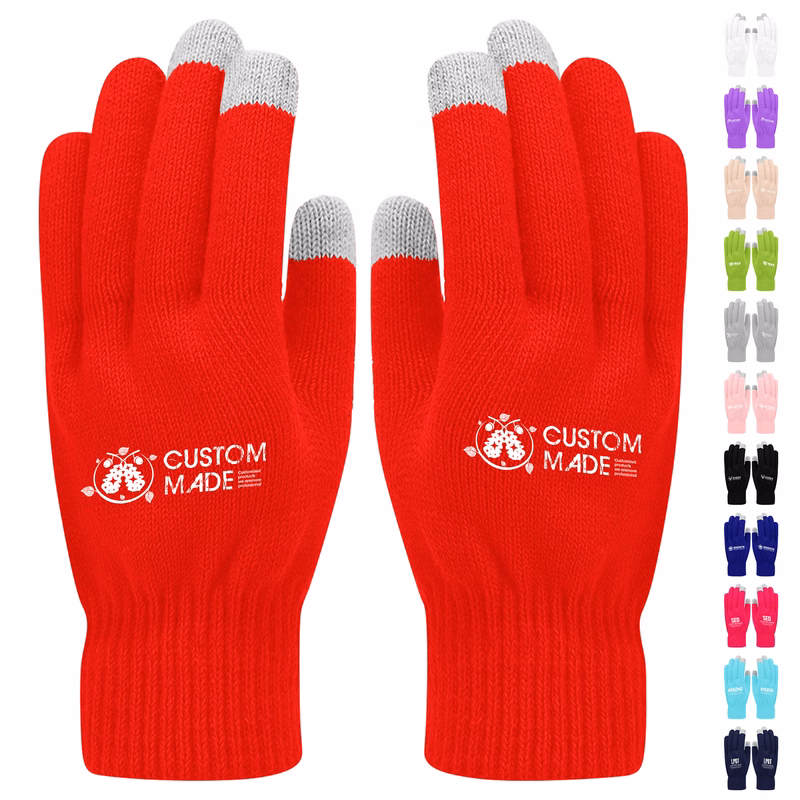 Unisex Adult Gloves With Full Color Transfer Printing