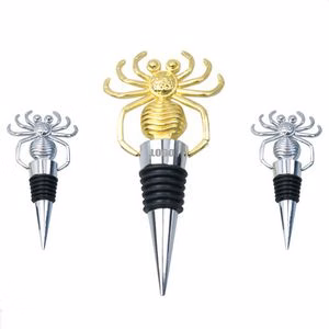 Spooky Spider Wine Cork Bottle Stopper
