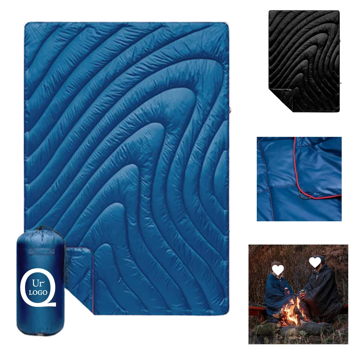 Camping Puffy Blanket 1