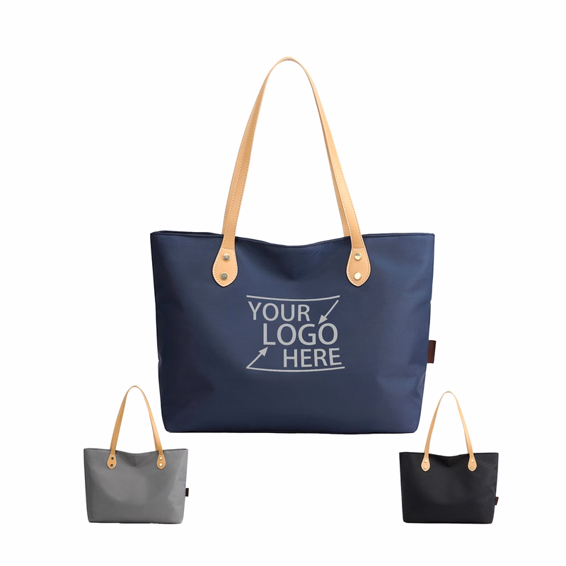 Vintage-Style Nylon Large Capacity Shoulder Bag