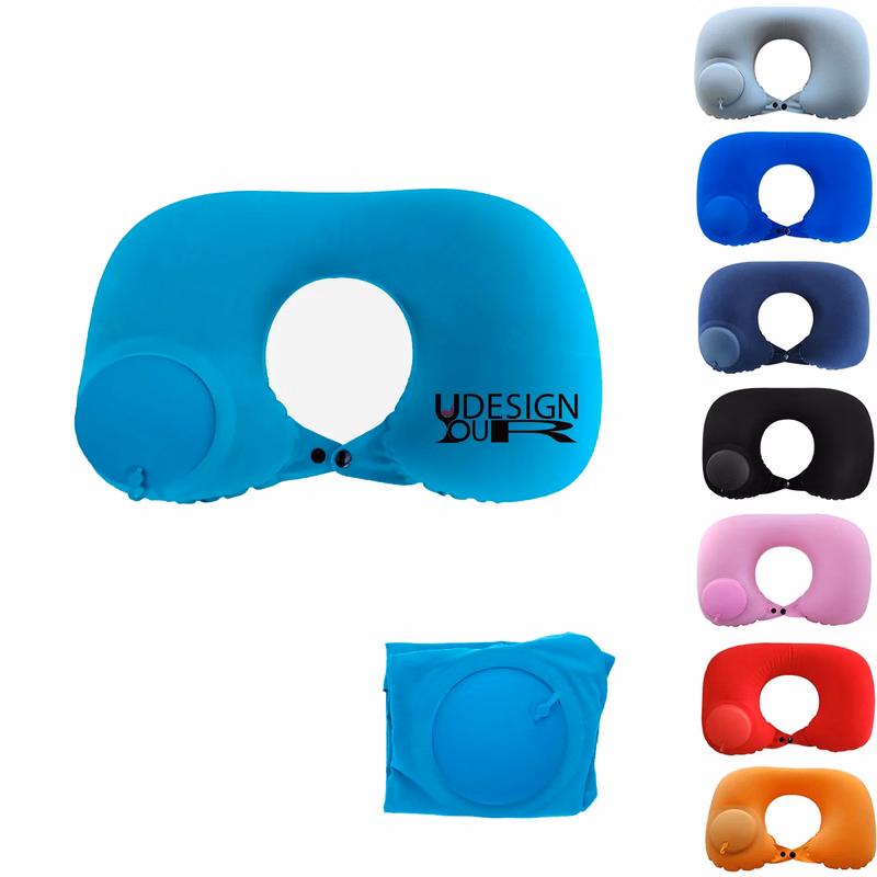 Push-up Inflatable U-shaped Pillow