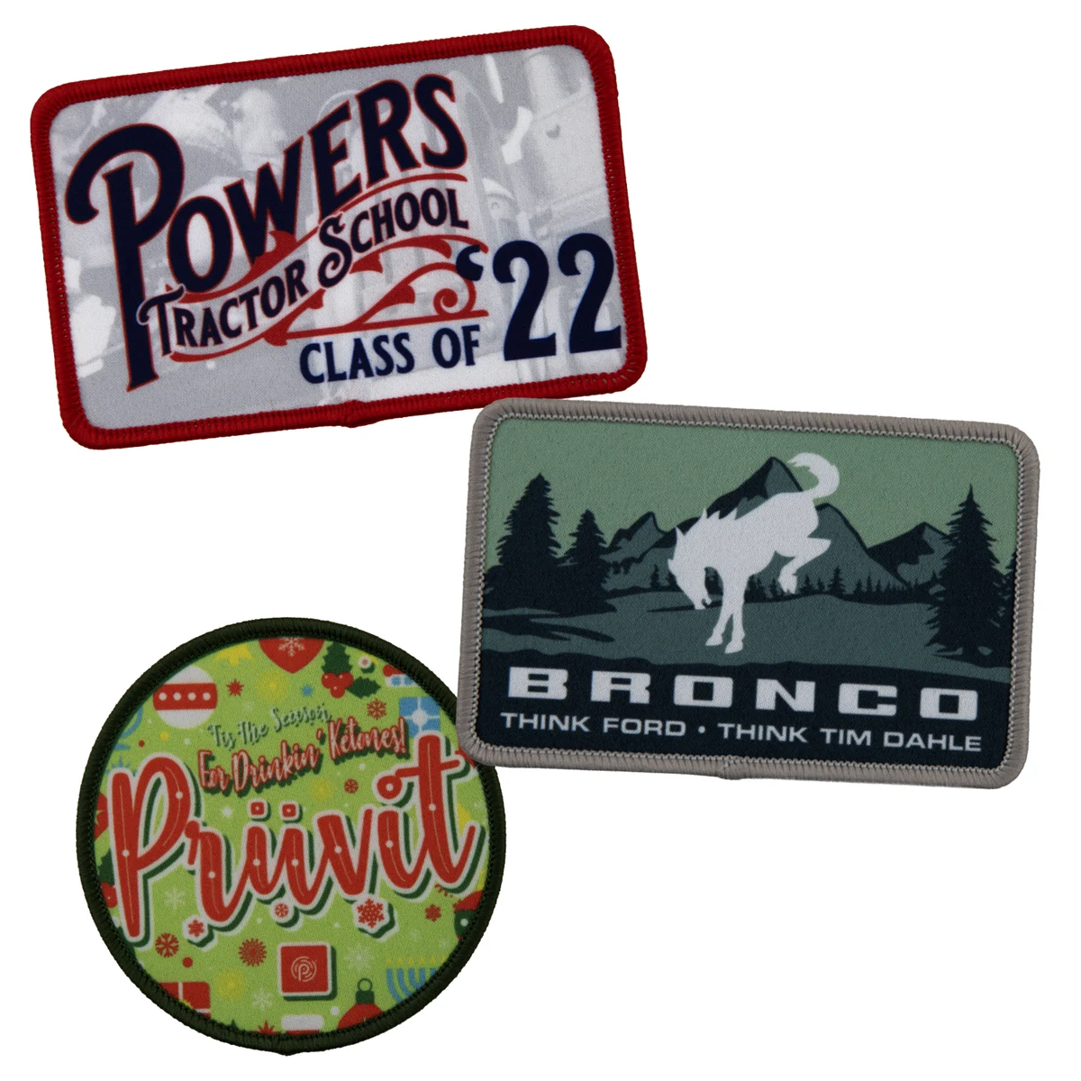 5.5" Dye Sublimated Patch 1