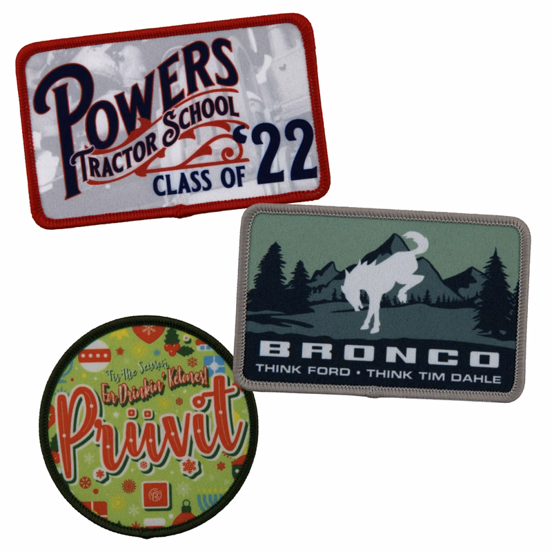 5.5" Dye Sublimated Patch