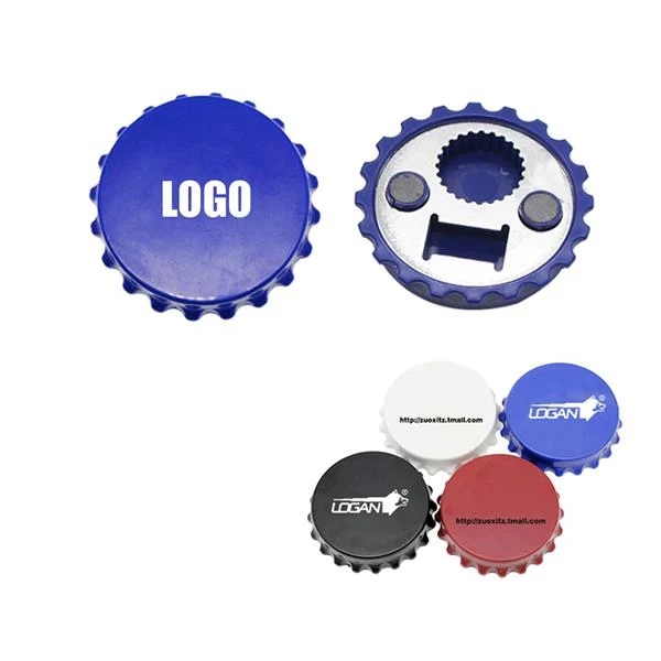 Beer Cap Shaped Magnetic Bottle Opener 1
