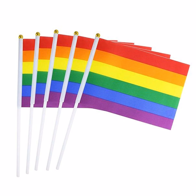 Rainbow Stick Flag