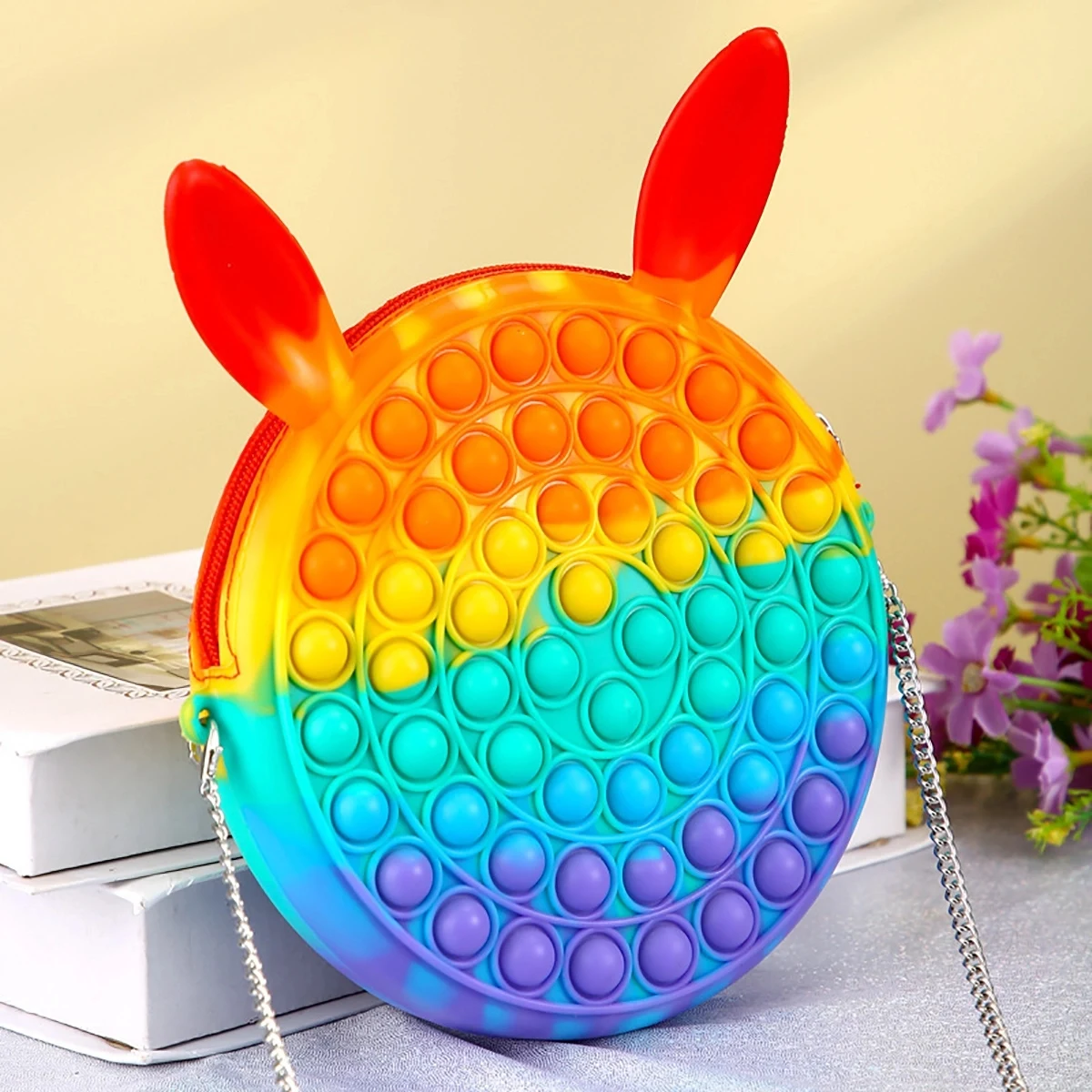 Kid's Fidget Toys Push Bubble Purse 1