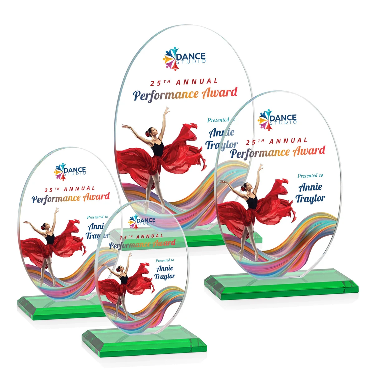 Austin (Vert) VividPrint™ Award - Green 1