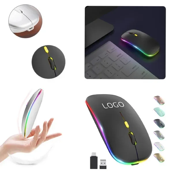 Wireless Optical Mouse With LED Light 1