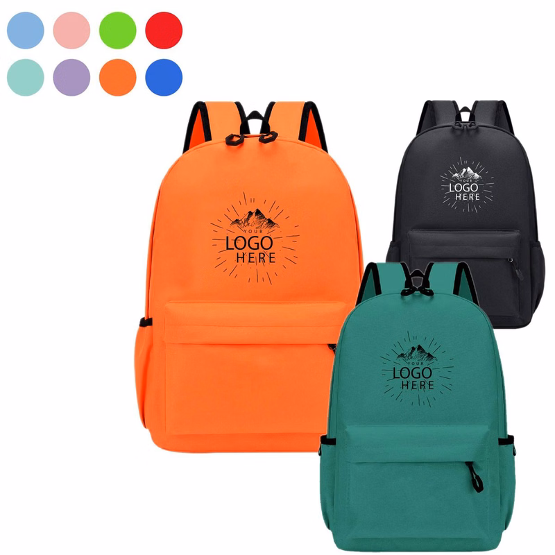 16-inch Heavy-Duty Backpack (with Water Bottle Pouch)