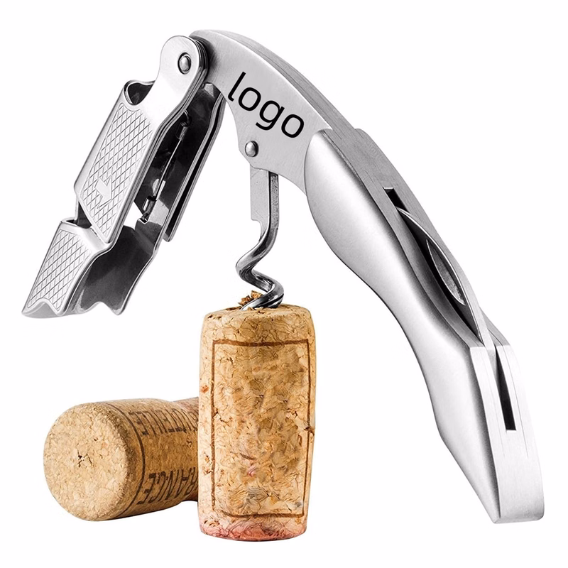 Stainless Steel 3-in-1 Wine and Beer Opener with Knife