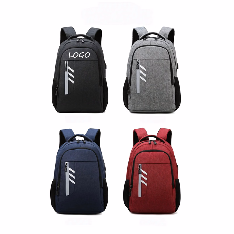 Large Capacity Shoulder Bag / USB Charging Port / Reflective