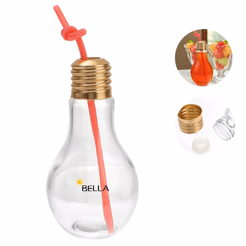 10oz PET Plastic Light Bulb Bottle