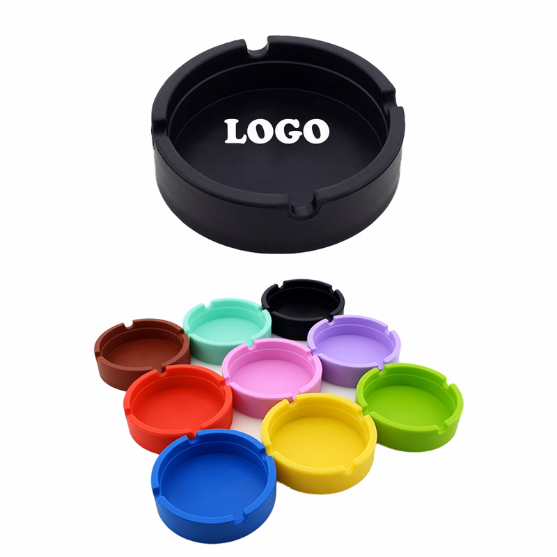 MOQ 50 pcs Premium Silicone Ashtray