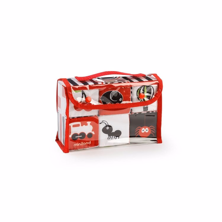 First Senses Colorful 6 Cubes Set
