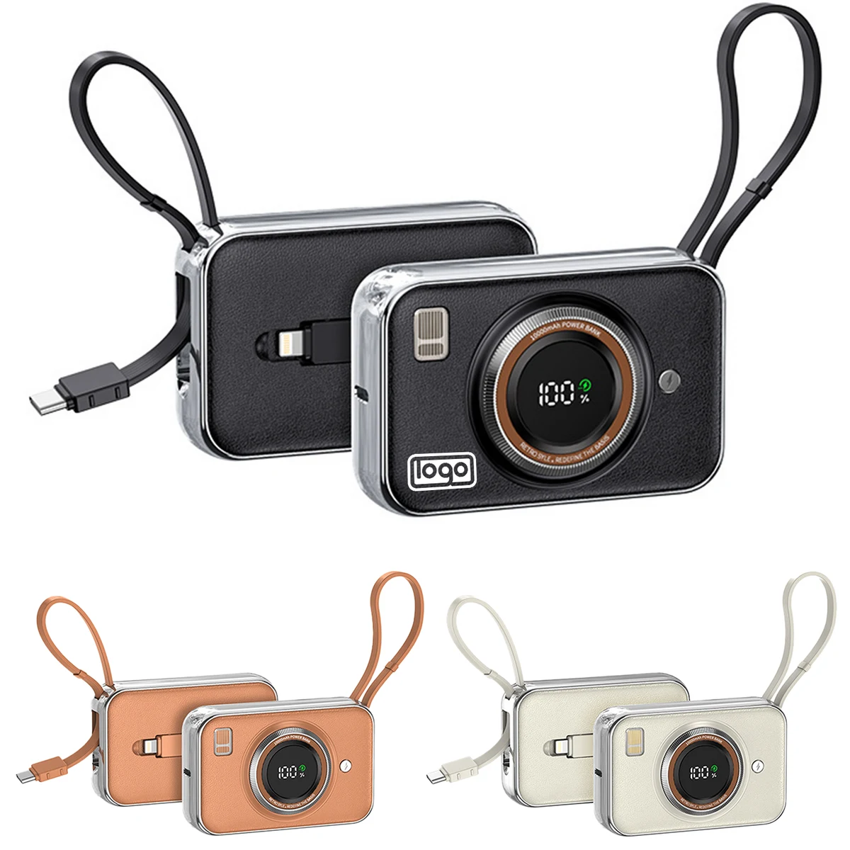 10000mAh Camera-Shaped Power Bank 1