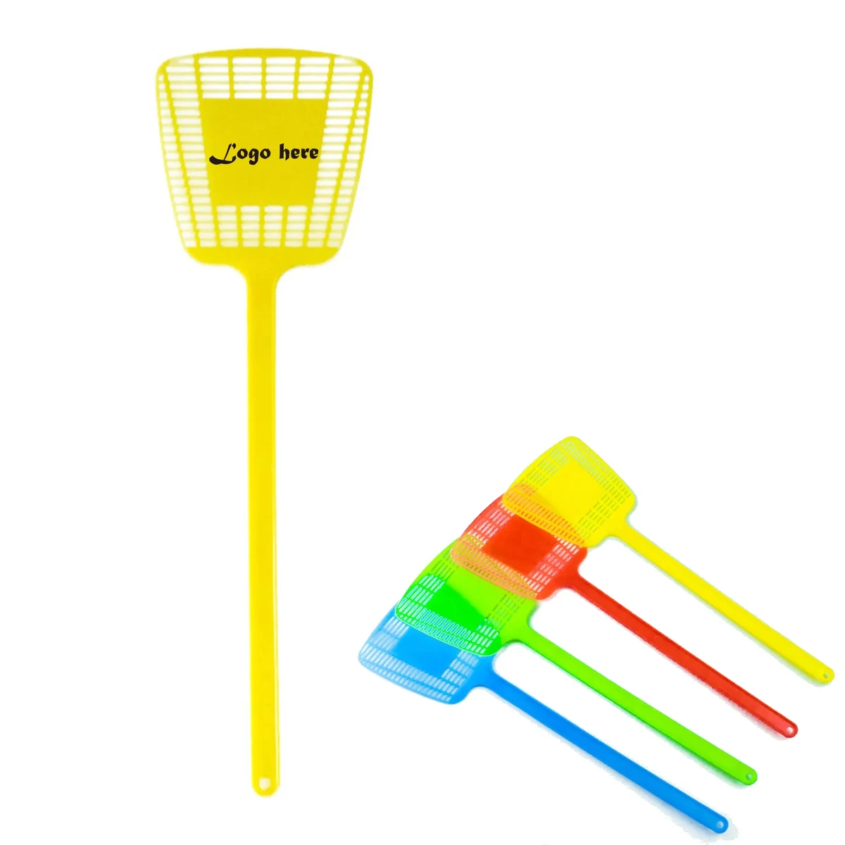 Plastic Fly Swatter Long Handle MOQ 10pcs 1
