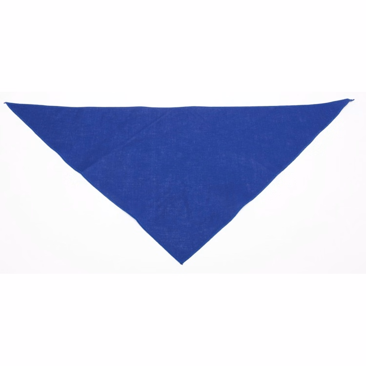 Personalized Small Royal Blue Triangle Pet Bandana