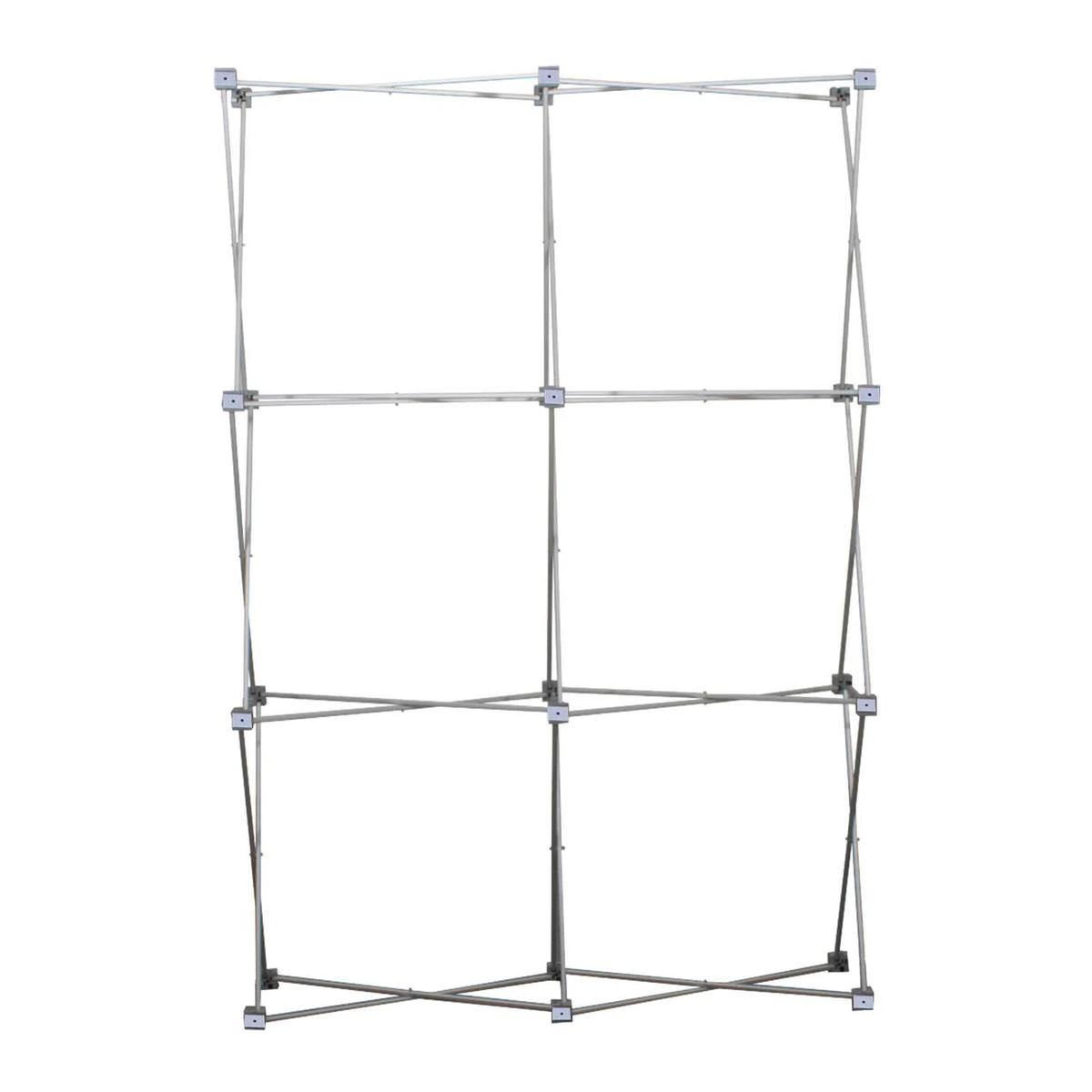 5' Straight Splash Floor Display Hardware 1