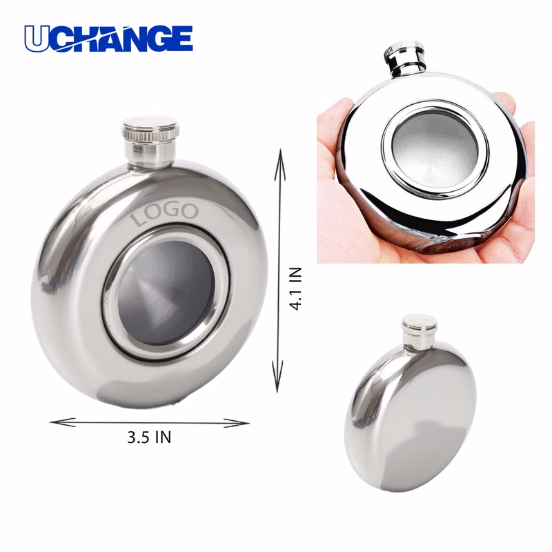 Durable Stainless Steel Hip Flask Container (5oz)
