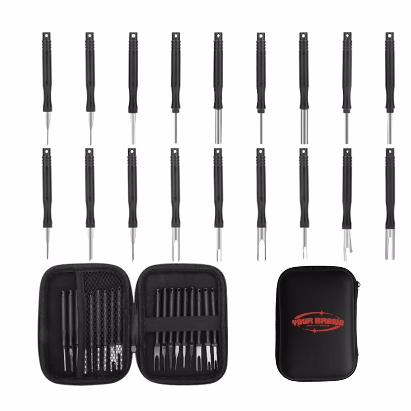 Terminal Removal Kit Pin Extractor Stripping Tool Set