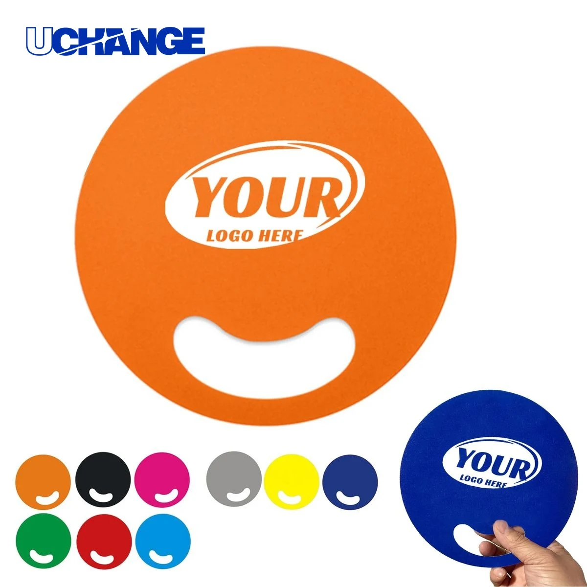 Plastic Round Hand Fan for Promotions 1