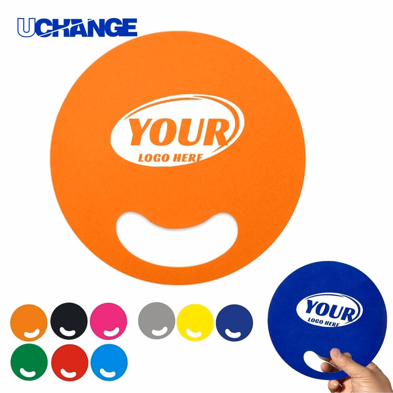 Plastic Round Hand Fan for Promotions