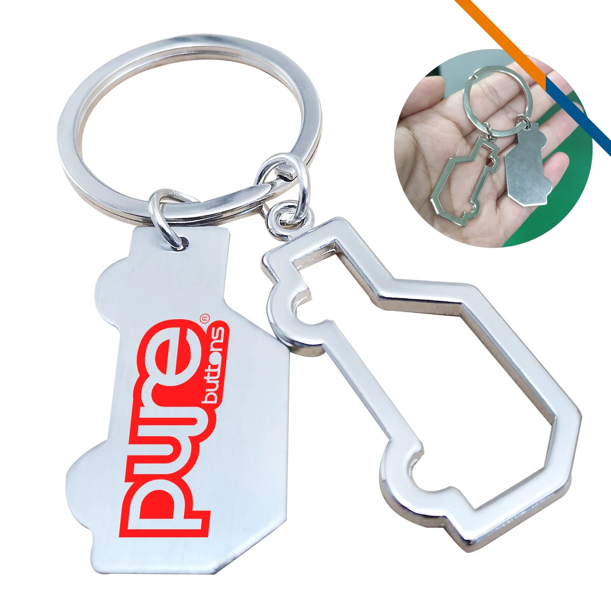 Dual Car Keychain 1