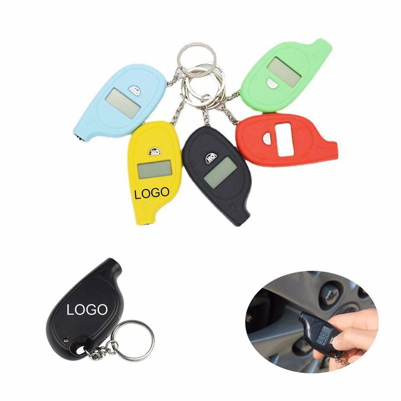 Compact Digital Key Ring Tyre Pressure Monitor
