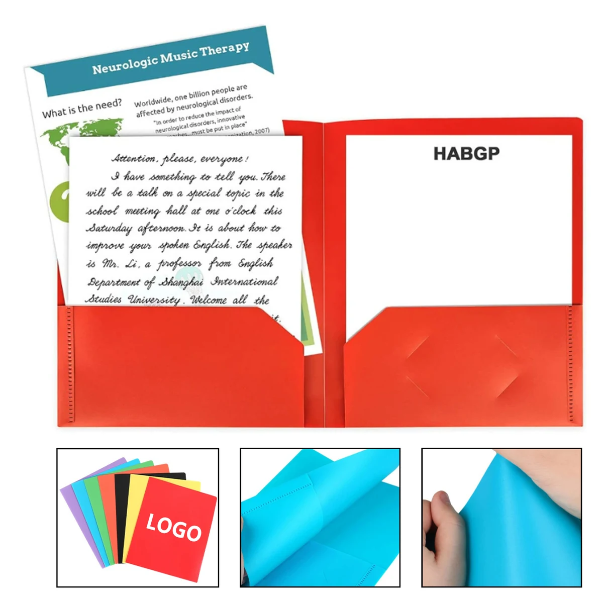 File Folder With Pocket 1