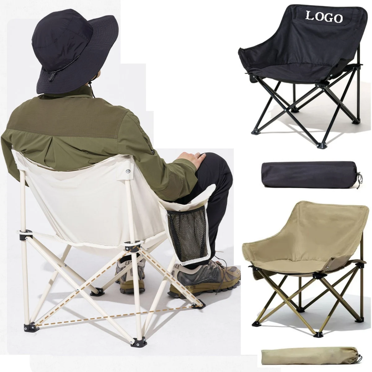 Folding Chair with Cup Holder 1