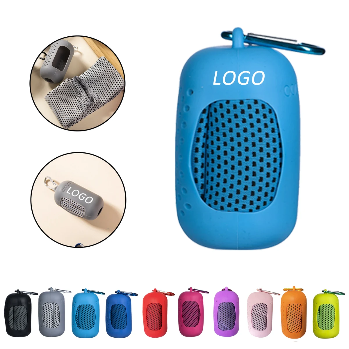 Quick-Dry Sports Towel Portable Storage Bag 1
