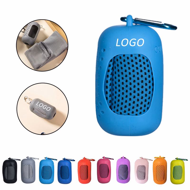 Quick-Dry Sports Towel Portable Storage Bag