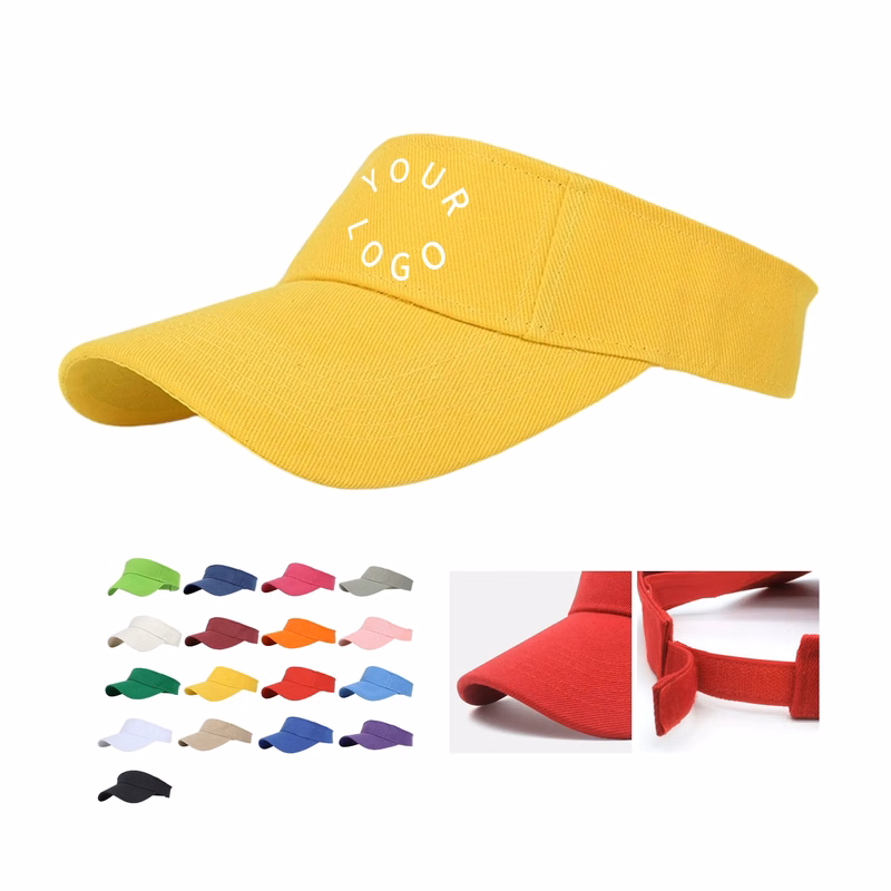 Adjustable Cotton Baseball Cap with Magic Tape Closure