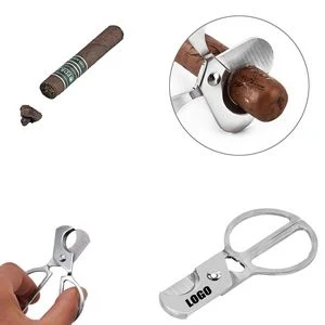 Flat Head Cigar Clipper Scissors 1