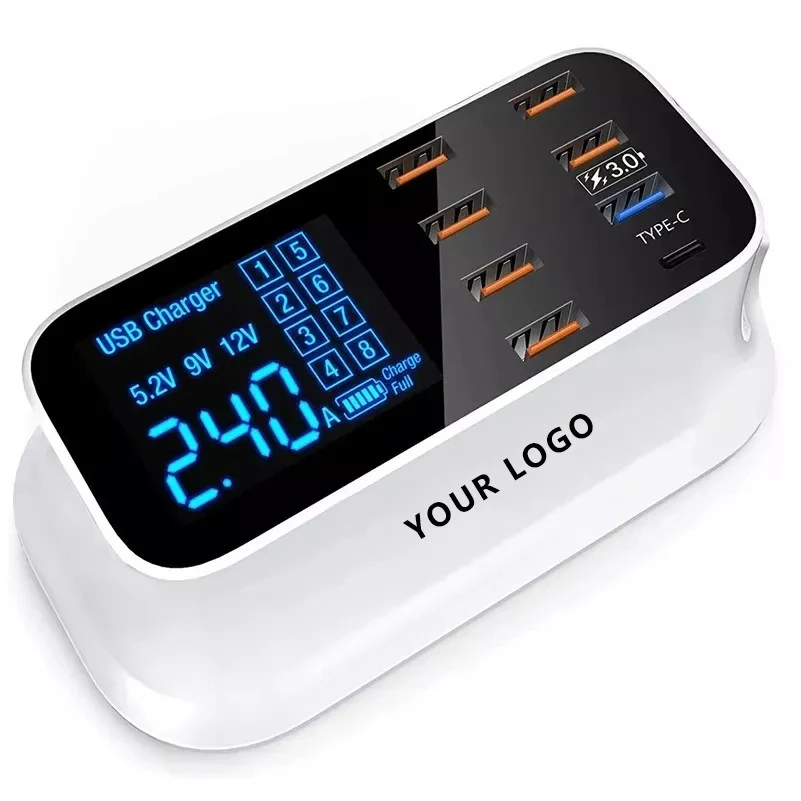 8-Port Desktop Charging Station 1