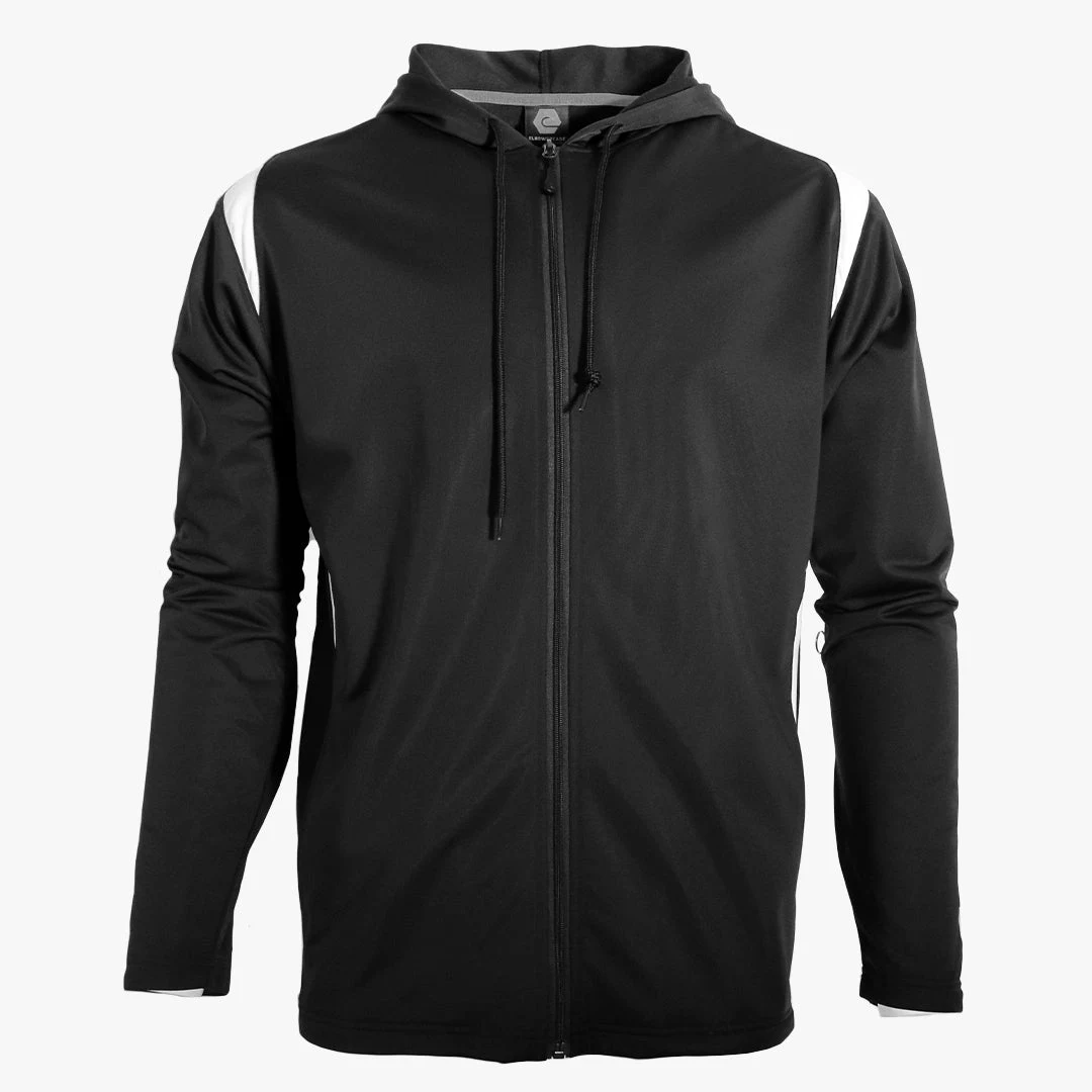 #A811 / Pieced Tricot Hoodie 1