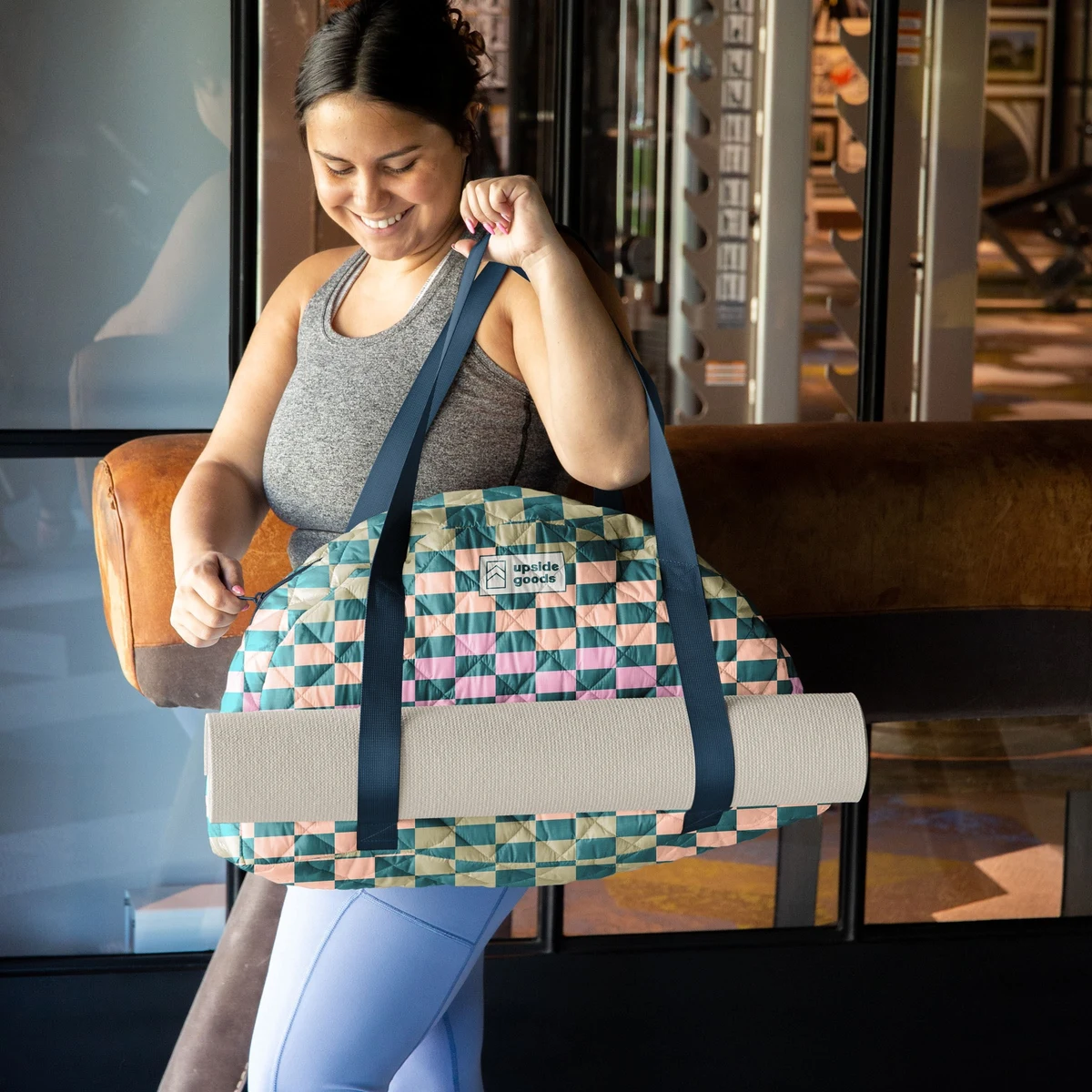 SOMEWHERE YOGA TOTE - PUFF PUFF 1