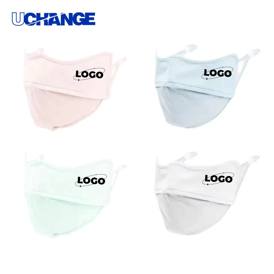 Ice Silk Sun Protection Face Mask Cover 1