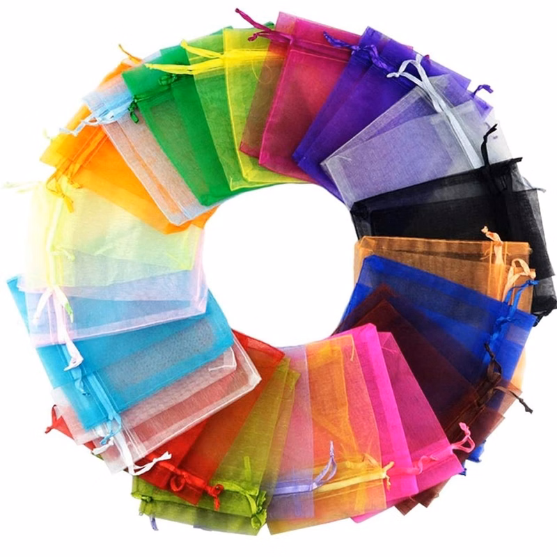Organza Gift Party Favor Bags with Drawstring