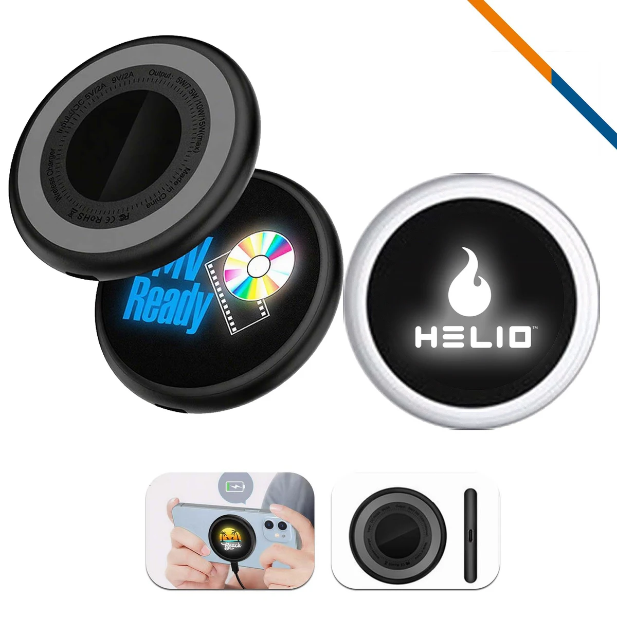 MagGlow 15W LED Light Up Wireless Fast Charger 1